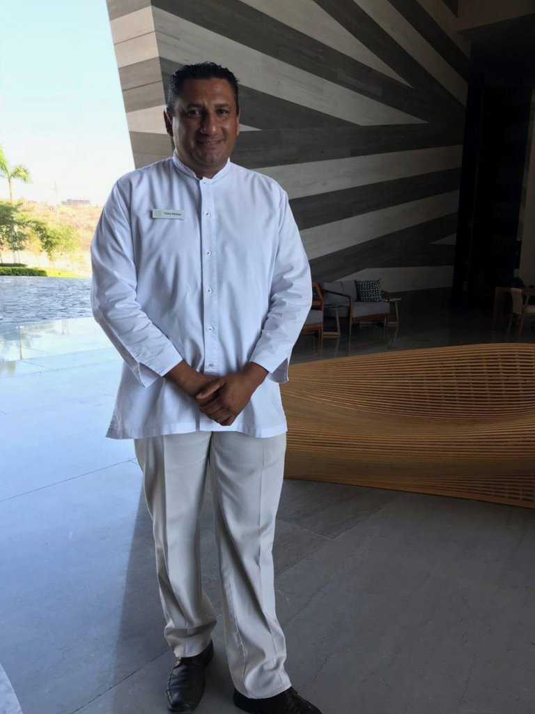 Carlos Martinez, personal concierge at the Grand Velas Resort.KIM WESTERMAN