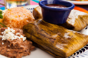 Pancho's Restaurant, tamal 