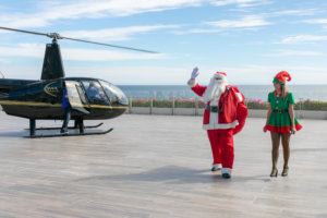 Santa Claus at Grand Velas Los Cabos