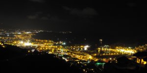 View at night Los Cabos Mexico