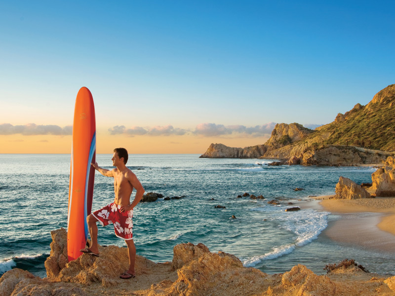 Hora de surfear en Los Cabos Open de Surf 2016