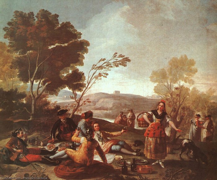 Esta imagen tiene un atributo ALT vacío; su nombre de archivo es Francisco-de-goya-picnic-on-the-banks-of-the-manzanares.jpeg
